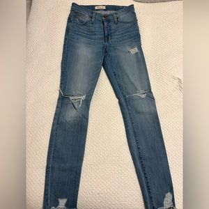 Madewell high-rise skinny jeans